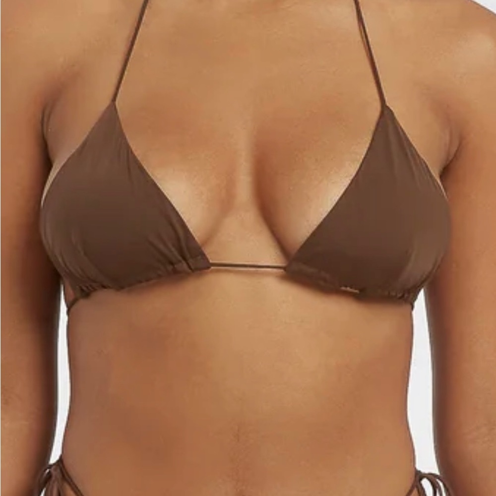 Riot Swim Bixi Top + Hudson Bottoms in Brown